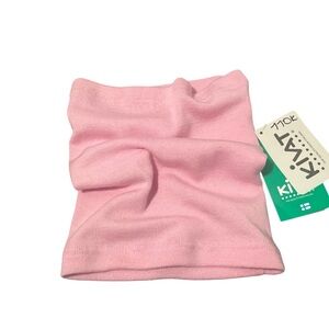 Winter neck warmer KIVAT 100% Merinowool. For women Light pink color one size
